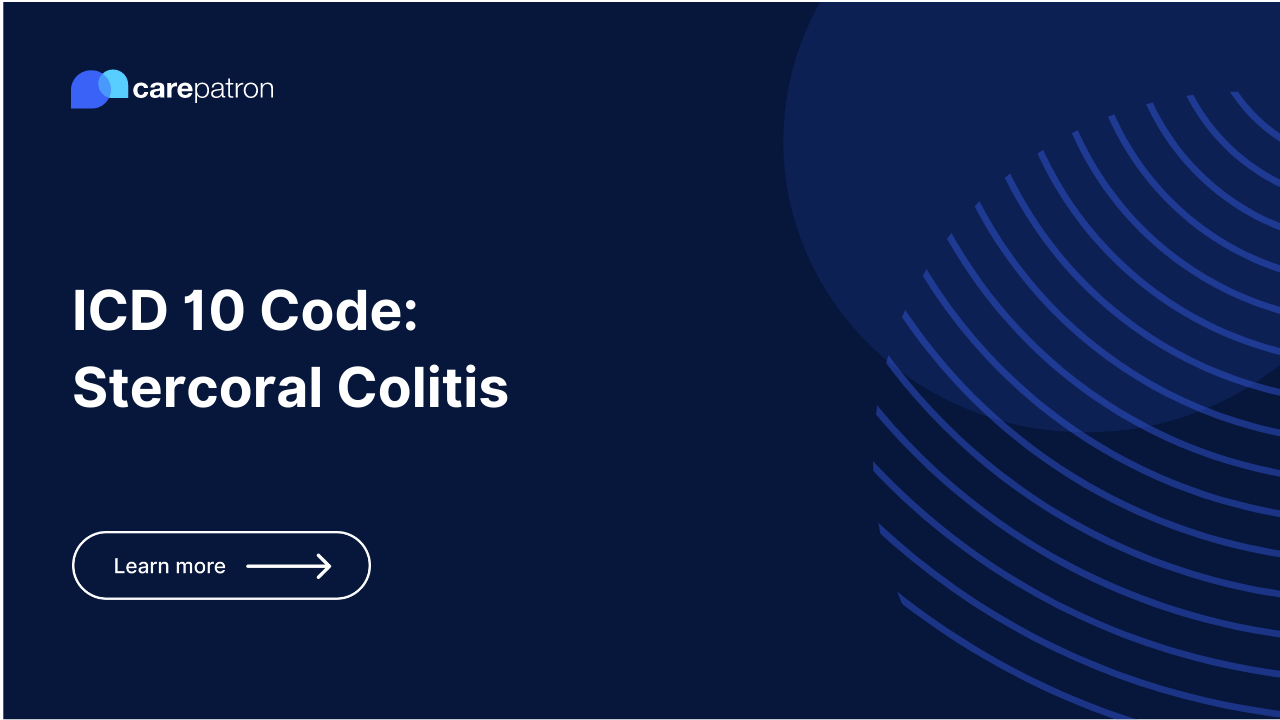 Stercoral Colitis ICD10CM Codes 2023
